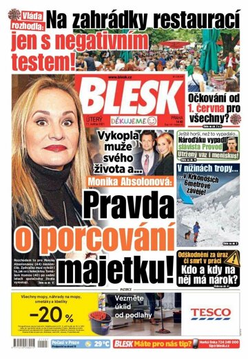 Obálka e-magazínu Blesk 11.5.2021