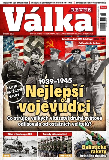 Obálka e-magazínu Válka REVUE 6/2022