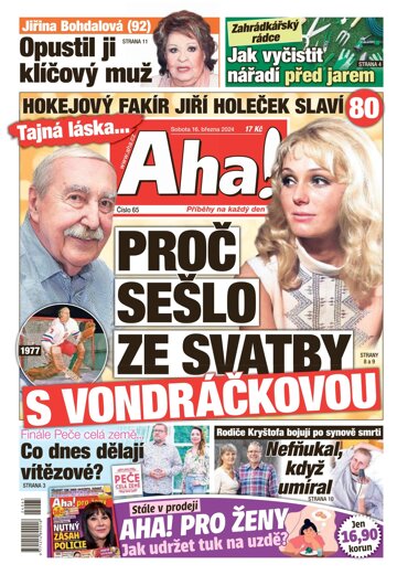 Obálka e-magazínu AHA! 16.3.2024