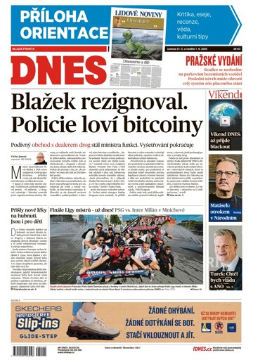 Obálka e-magazínu MF Dnes 31.5.2025