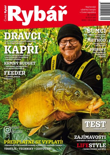 Obálka e-magazínu Český rybář 9/2025