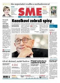 Obálka e-magazínu SME 25.5.2013