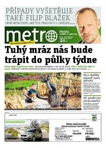 Obálka e-magazínu deník METRO 27.1.2014