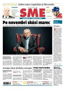Obálka e-magazínu SME 11.3.2014