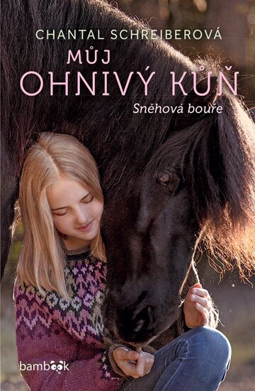 Obálka knihy Můj ohnivý kůň – Sněhová bouře