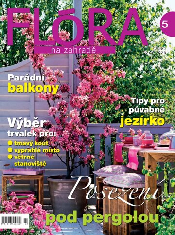 Obálka e-magazínu Flóra na zahradě na zahradě 5/2011