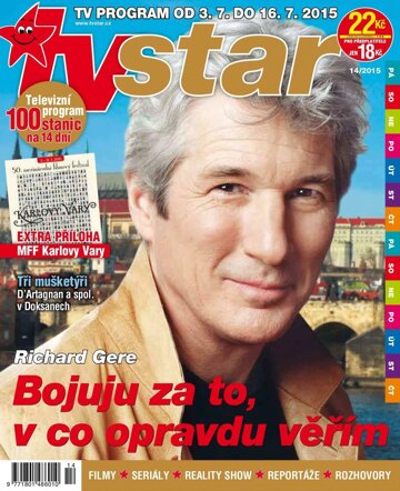 Obálka e-magazínu TV Star 14/2015