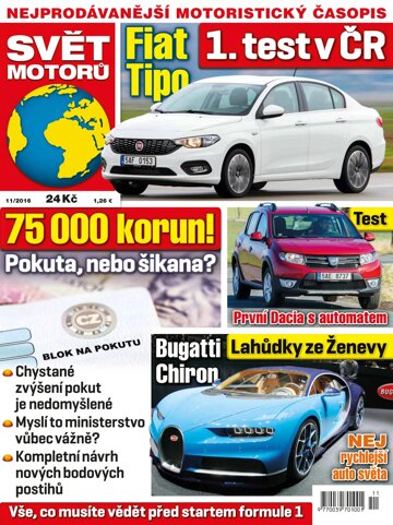 Obálka e-magazínu Svět motorů 14.3.2016