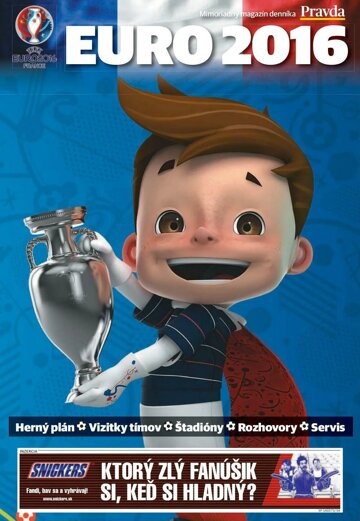 Obálka e-magazínu ME vo futbale 2016 10.6.2016