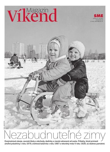 Obálka e-magazínu SME Víkend 14/1/2017