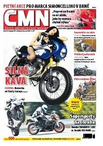 Obálka e-magazínu ČESKÉ MOTOCYKLOVÉ NOVINY 44/2011