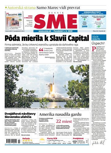 Obálka e-magazínu SME 1.6.2020