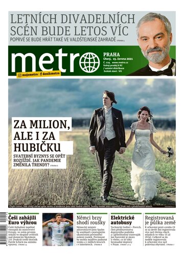 Obálka e-magazínu deník METRO 15.6.2021