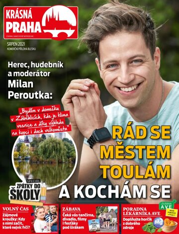 Obálka e-magazínu Příloha Blesk Krásná Praha 3.8.2021