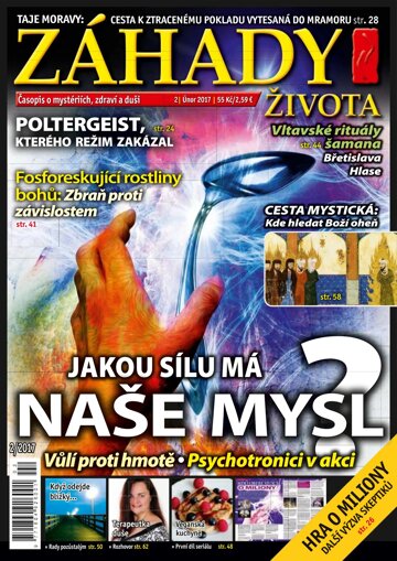 Obálka e-magazínu Záhady života 2/2017