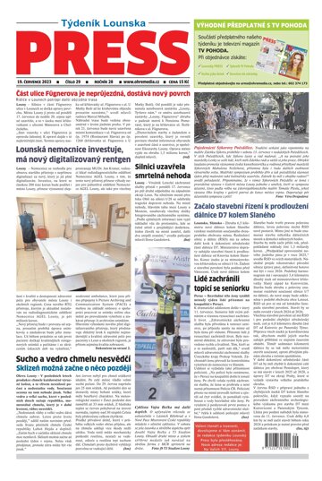 Obálka e-magazínu Lounský press 29/23
