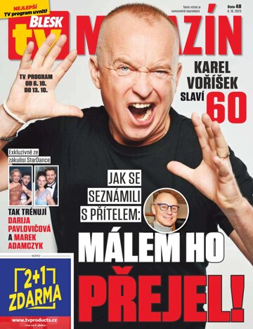 Obálka e-magazínu Blesk Tv magazín - 6.10.2023