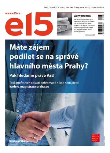 Obálka e-magazínu E15 23.11.2023