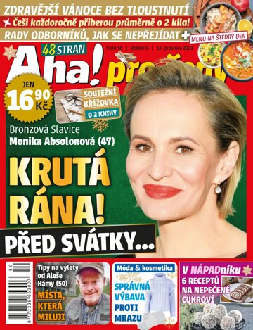 Obálka e-magazínu AHA! pro ženy 50/2023