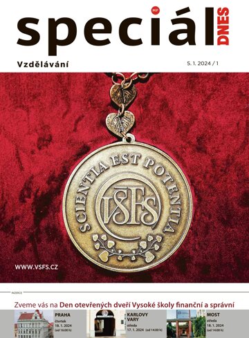 Obálka e-magazínu Magazín DNES SPECIÁL Olomoucký - 5.1.2024