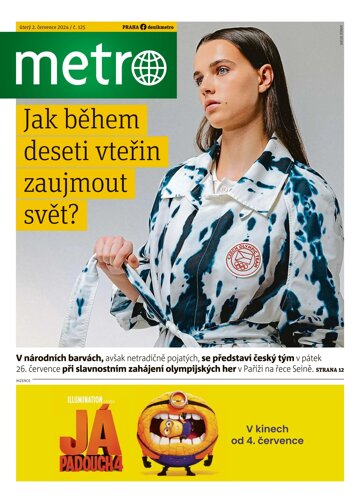 Obálka e-magazínu deník METRO 2.7.2024