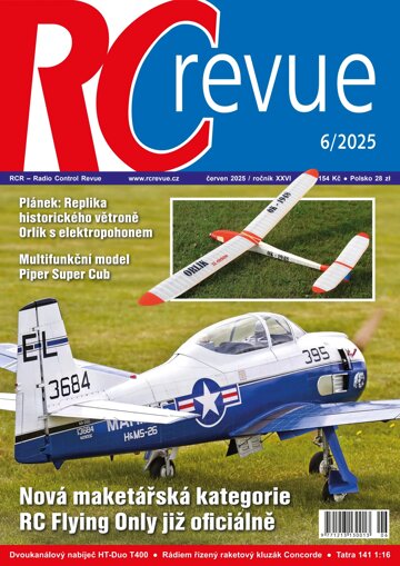 Obálka e-magazínu RC revue 6/2025