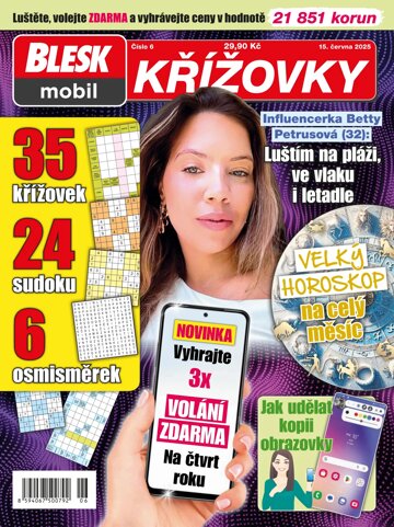 Obálka e-magazínu BleskMobil křížovky BL - 6/2025