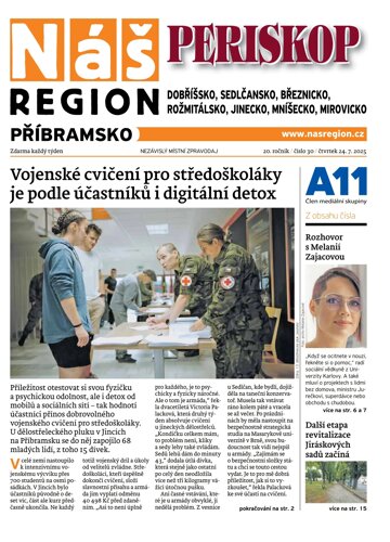 Obálka e-magazínu Náš Region - Příbramsko 30/2025