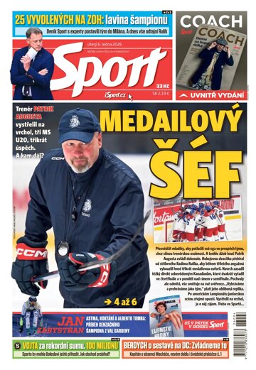 Obálka e-magazínu Sport 6.1.2026