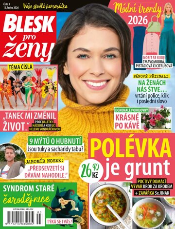Obálka e-magazínu Blesk pro ženy 3/2026