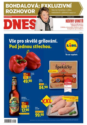 Obálka e-magazínu MF Dnes 29.4.2026