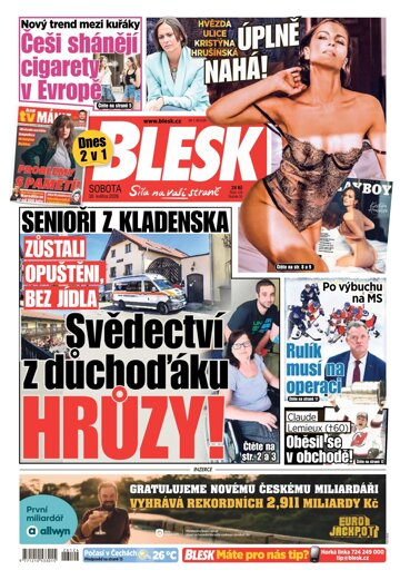 Obálka e-magazínu Blesk 30.5.2026