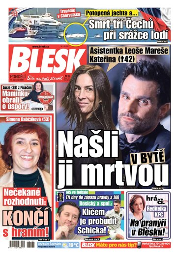 Obálka e-magazínu Blesk 15.6.2026