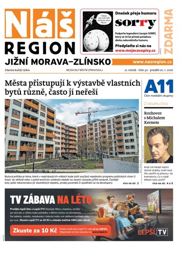 Obálka e-magazínu Náš Region - Jižní Morava/Zlínsko 30/2026