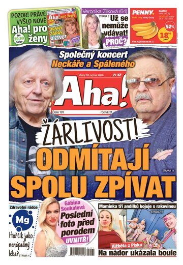 Obálka e-magazínu AHA! 18.8.2026