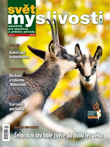 Obálka e-magazínu SVĚT MYSLIVOSTI 9/2026