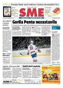 Obálka e-magazínu SME 10.12.2012