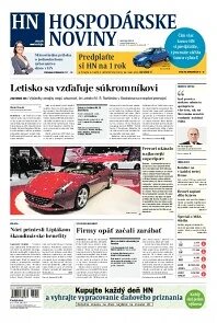 Obálka e-magazínu Hospodárske noviny 6.3.2014