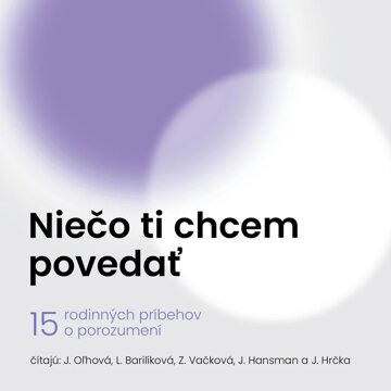 Obálka audioknihy Niečo ti chcem povedať