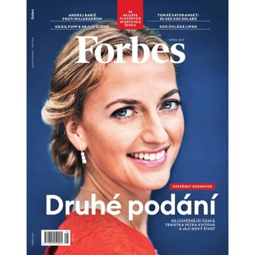 Obálka audioknihy Forbes srpen 2019