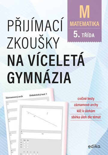 Obálka knihy Přijímací zkoušky na víceletá gymnázia – matematika