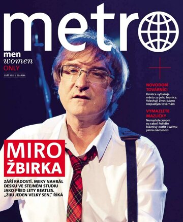 Obálka e-magazínu MEN ONLY METRO Men/Wo - 23.9.2015