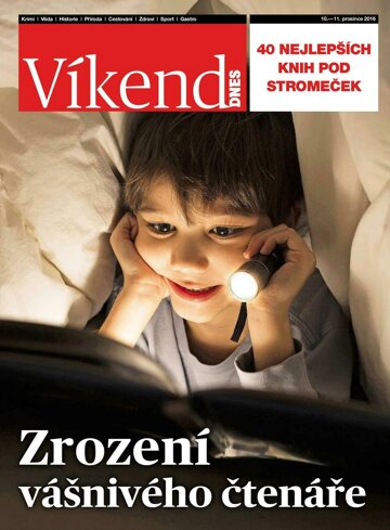 Obálka e-magazínu Magazín VÍKEND MF DNES - 10.12.2016