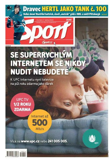 Obálka e-magazínu Sport 17.1.2019