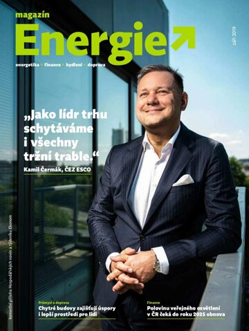 Obálka e-magazínu Ekonom 38 - 19.9.2019 magazín Energie