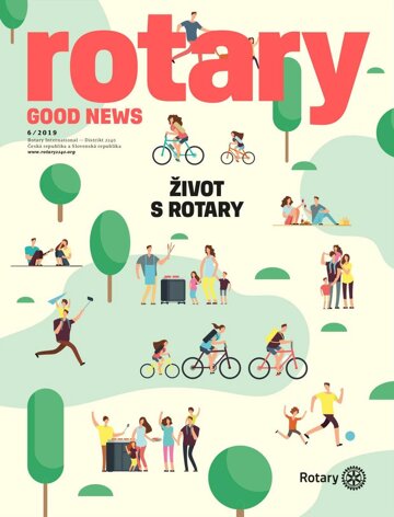Obálka e-magazínu Rotary Good News 6 /2019