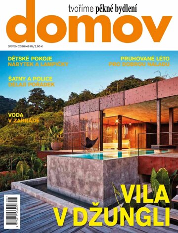 Obálka e-magazínu Domov 8/2020