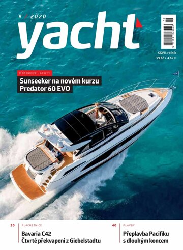 Obálka e-magazínu Yacht 9/2020