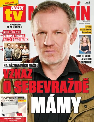 Obálka e-magazínu Příloha Blesk Tv - 21.1.2022