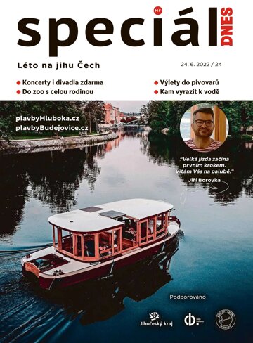 Obálka e-magazínu Magazín DNES SPECIÁL Jižní Čechy - 24.6.2022